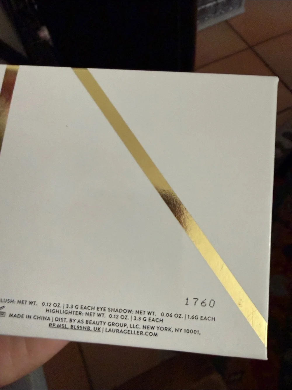 Laura Gellar Full face palette “Office Party” never used